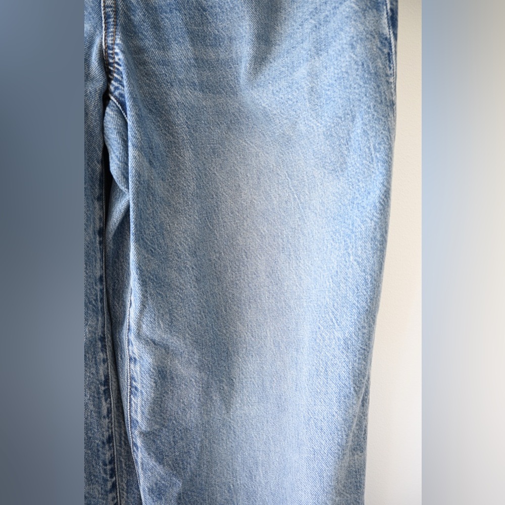 Madewell Light Blue Wide Leg Jeans - Picture 8 of 11